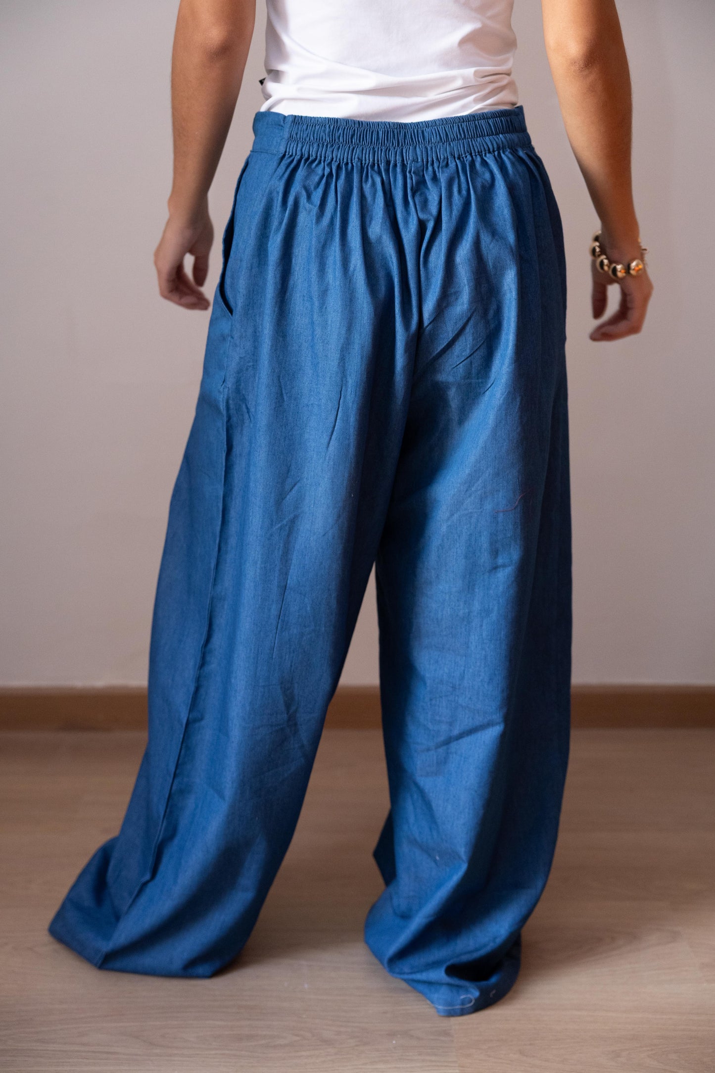 Light denim set