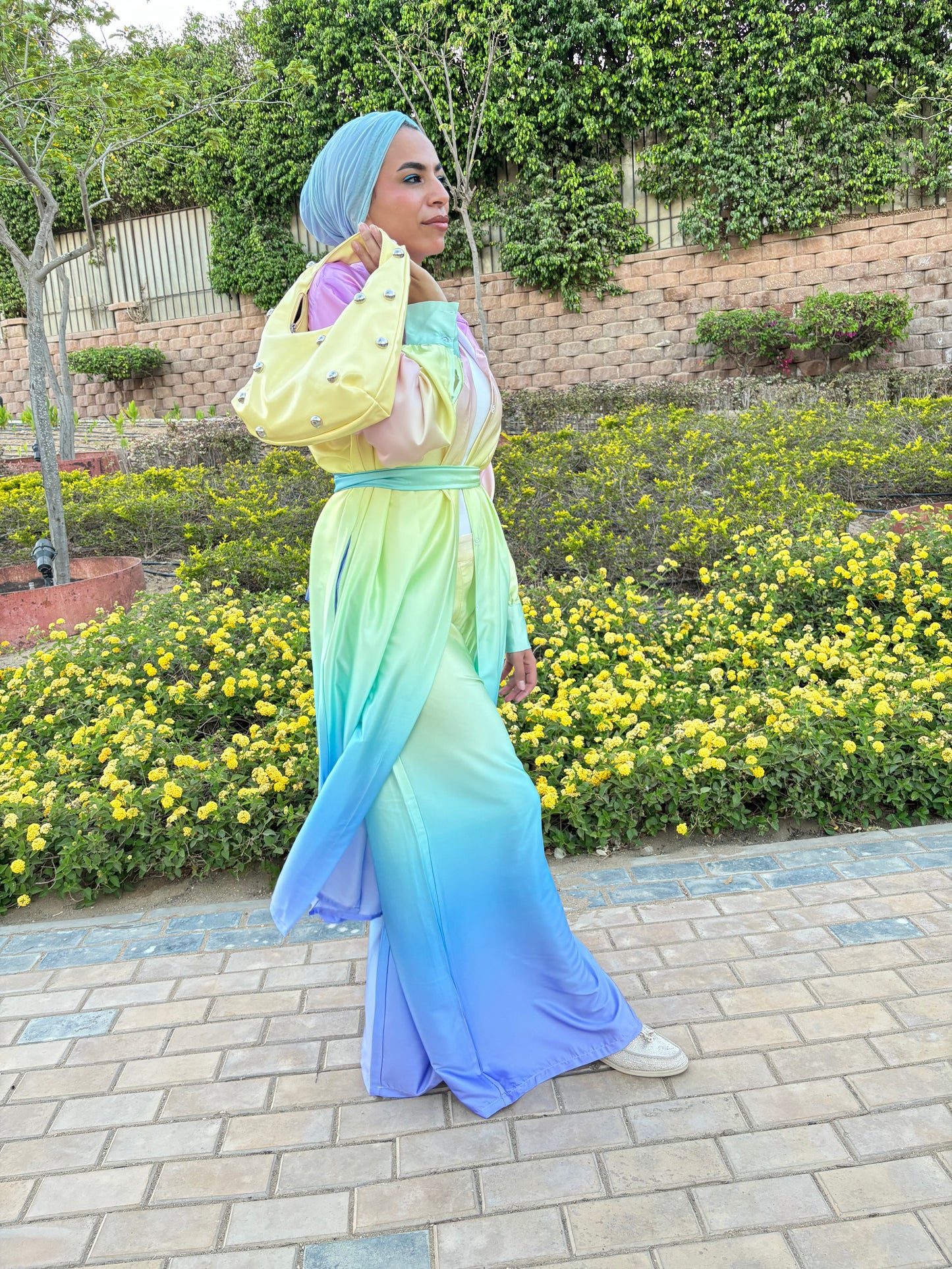 Bonbon shirt dress