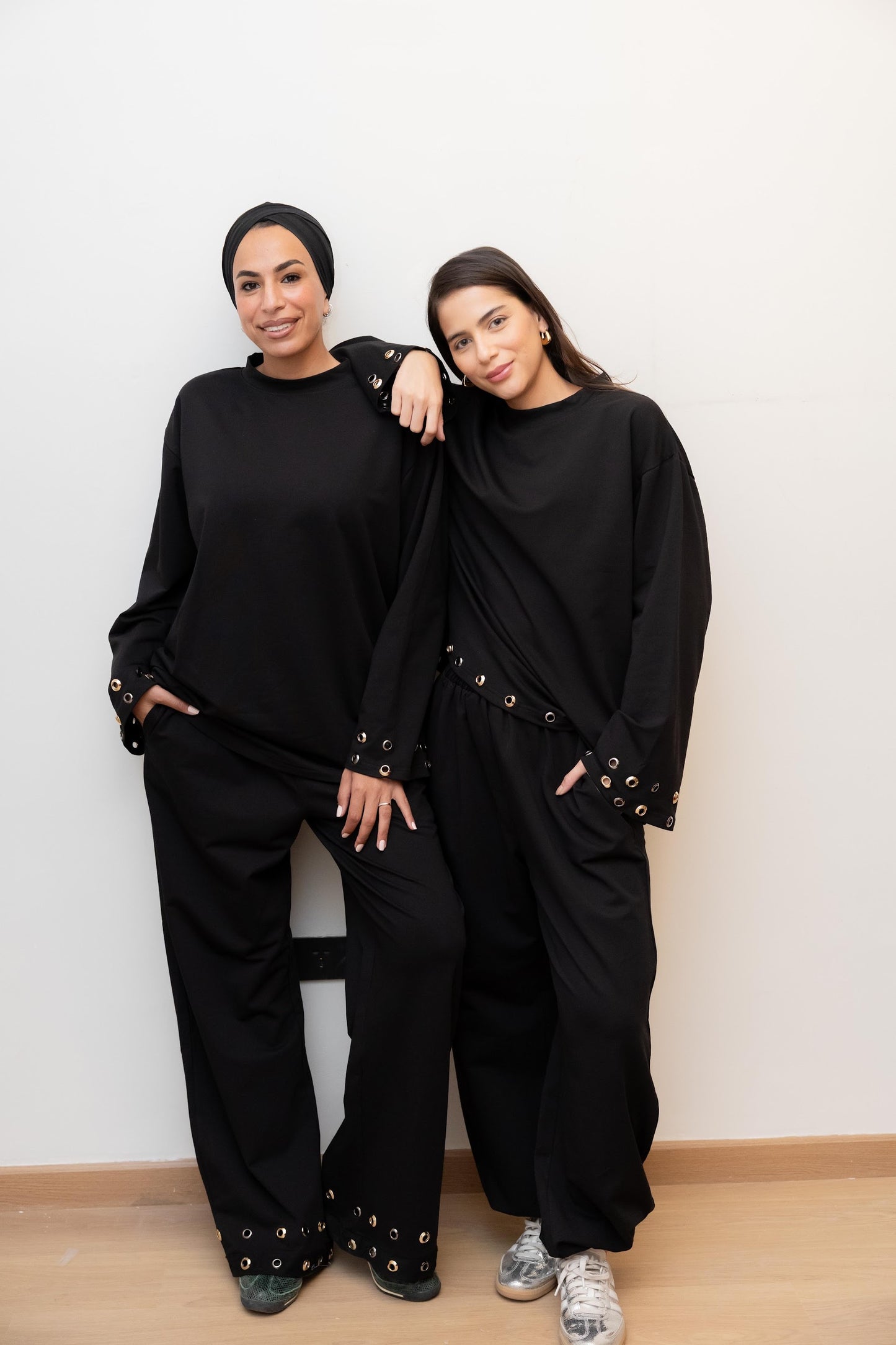 Eyelets oversized t-shirt
