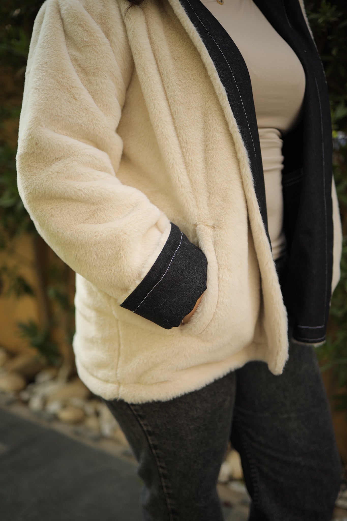 The reversible denim