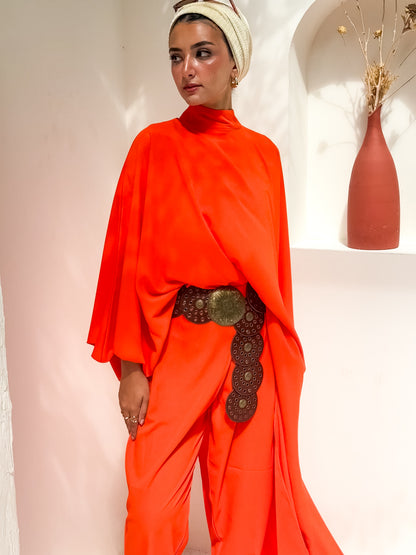 Asymmetrical blouse