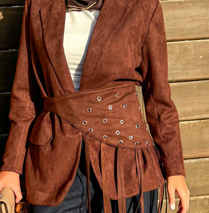 Cow girl belt- Brown
