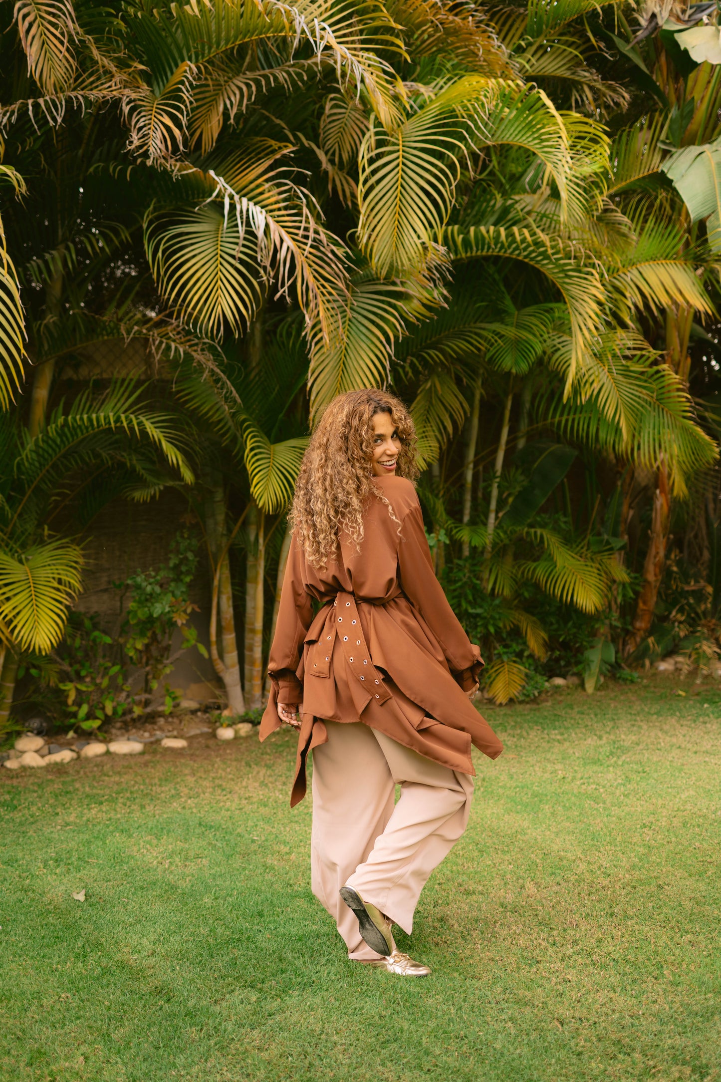 The joker blouse- Mocha mousse