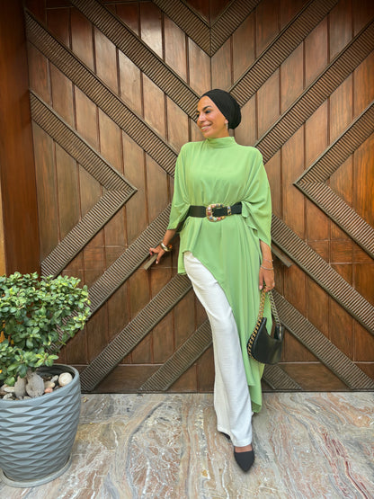 Asymmetrical blouse