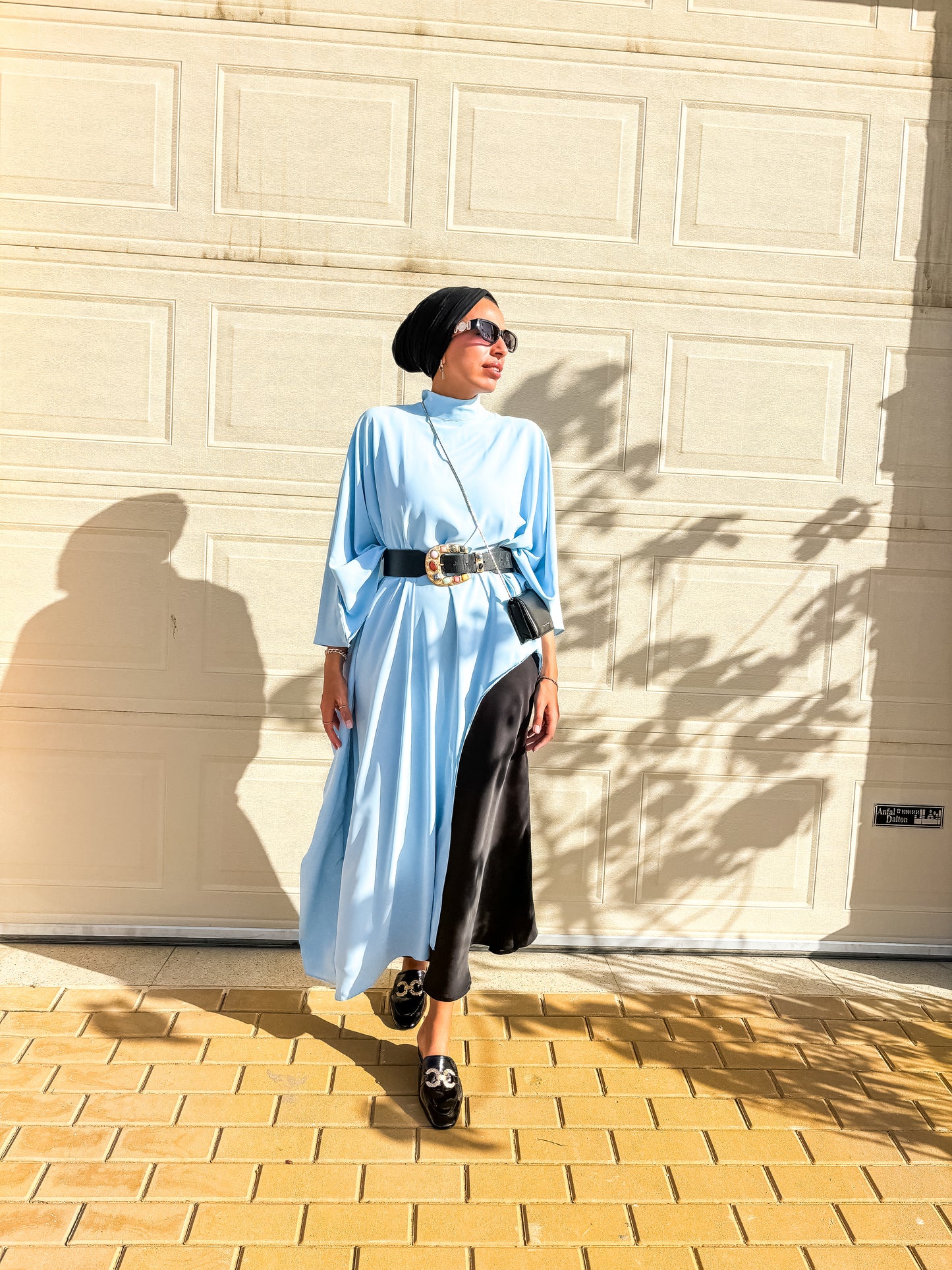 Asymmetrical blouse