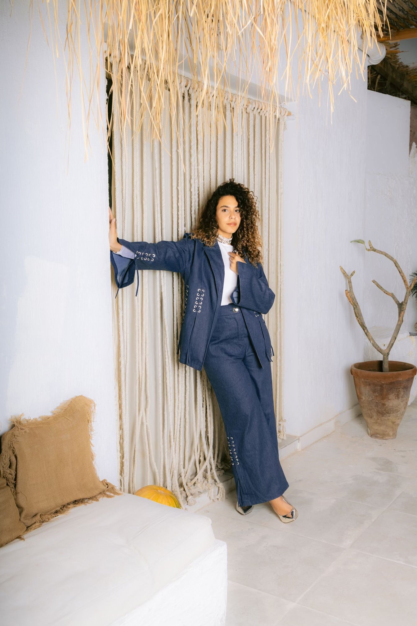 The ultimate denim blazer