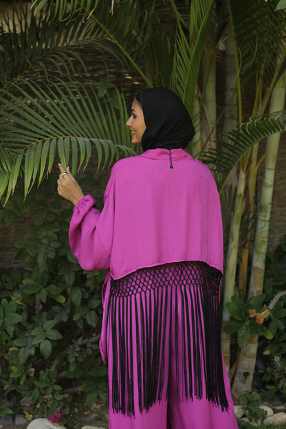Fringes cardigan