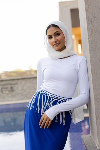 Fringes signature skirt