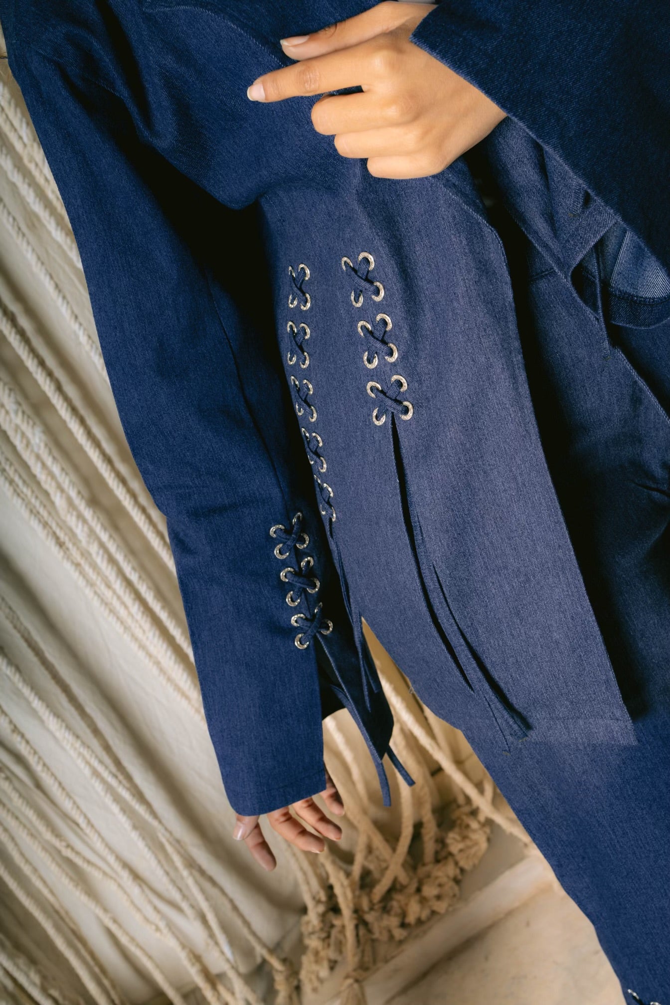 The ultimate denim blazer