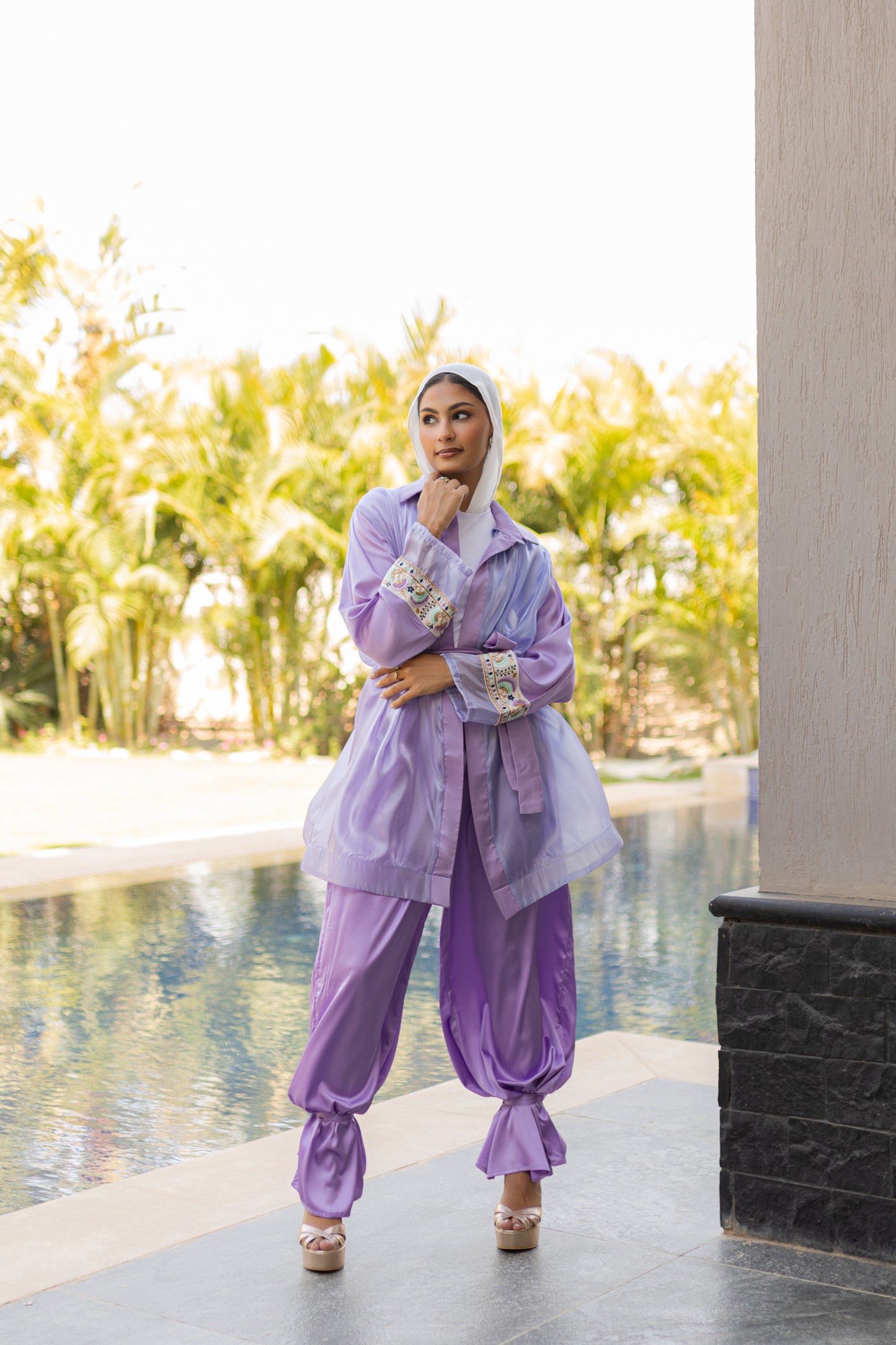 Lilac detailed set