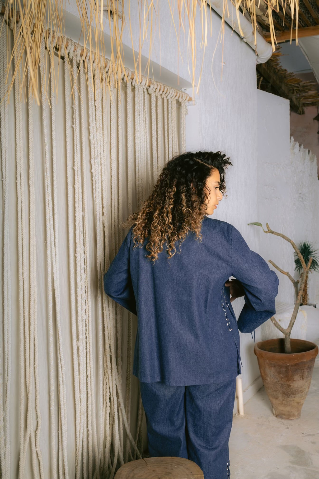The ultimate denim blazer