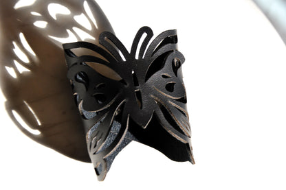 Leather bracelet-Butterfly