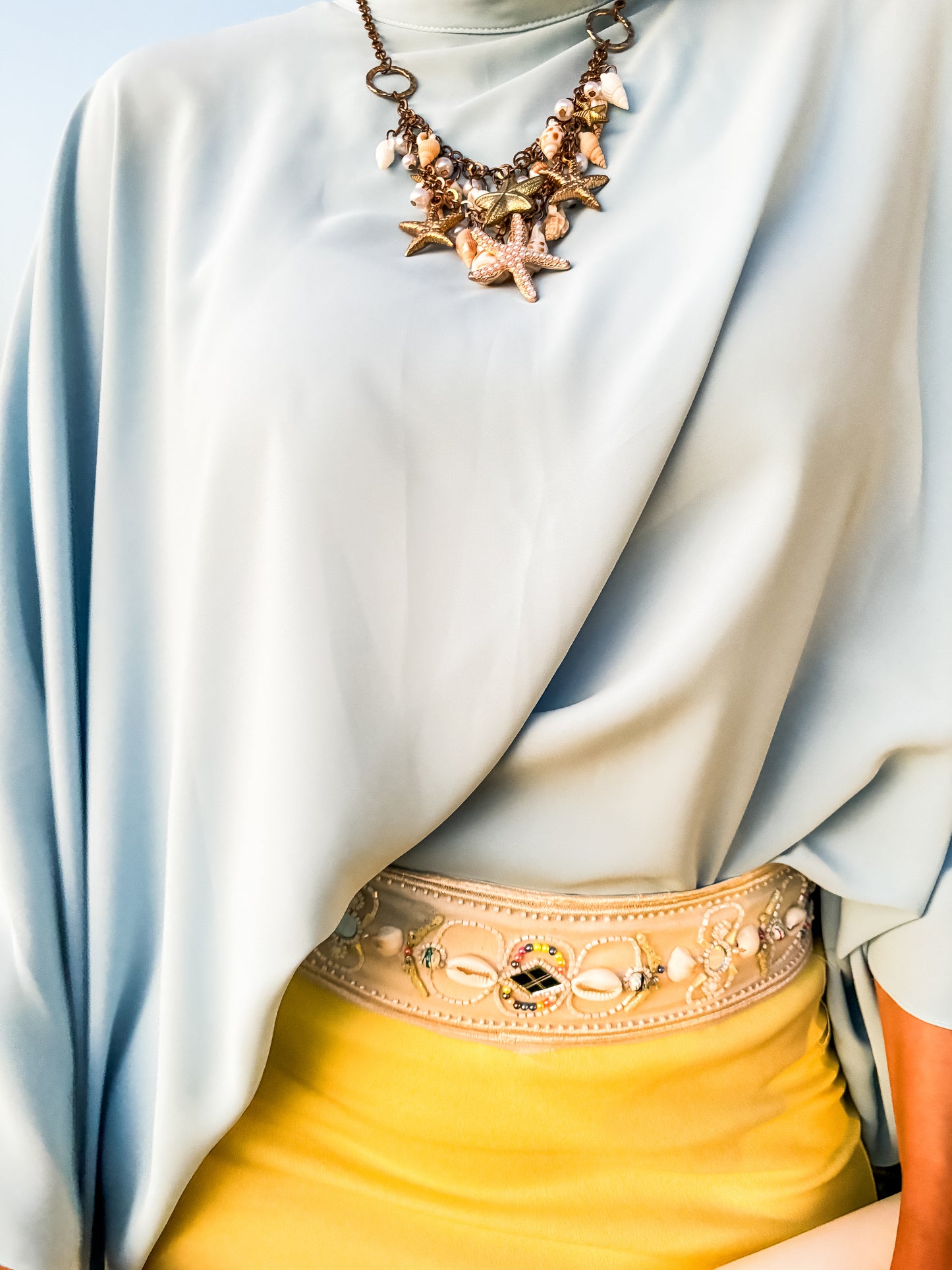 Limited edition seashells belt