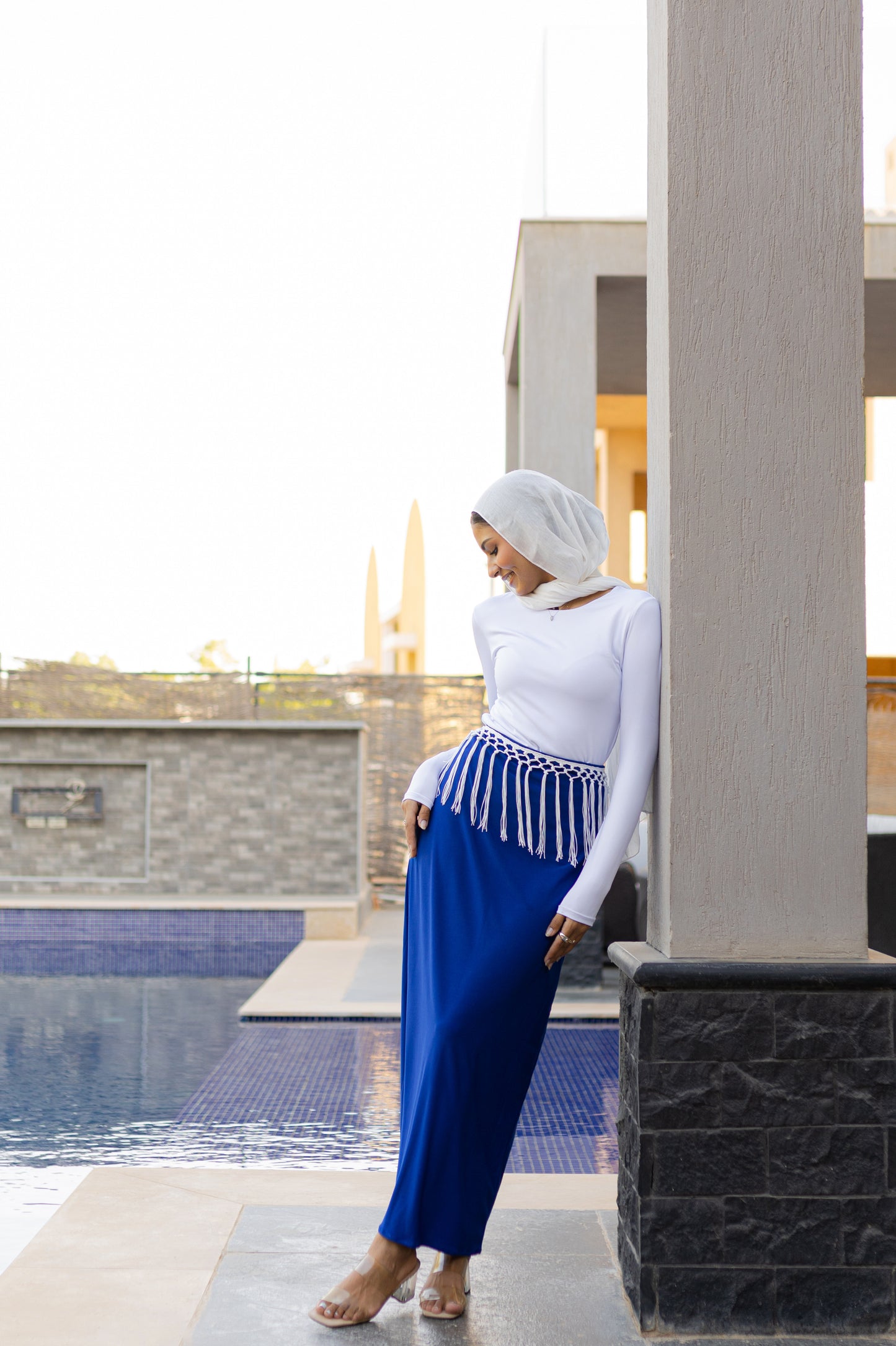 Fringes signature skirt