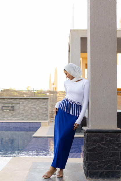 Fringes signature skirt