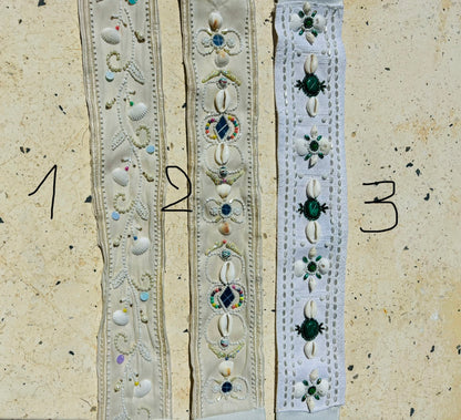 Limited edition seashells belt