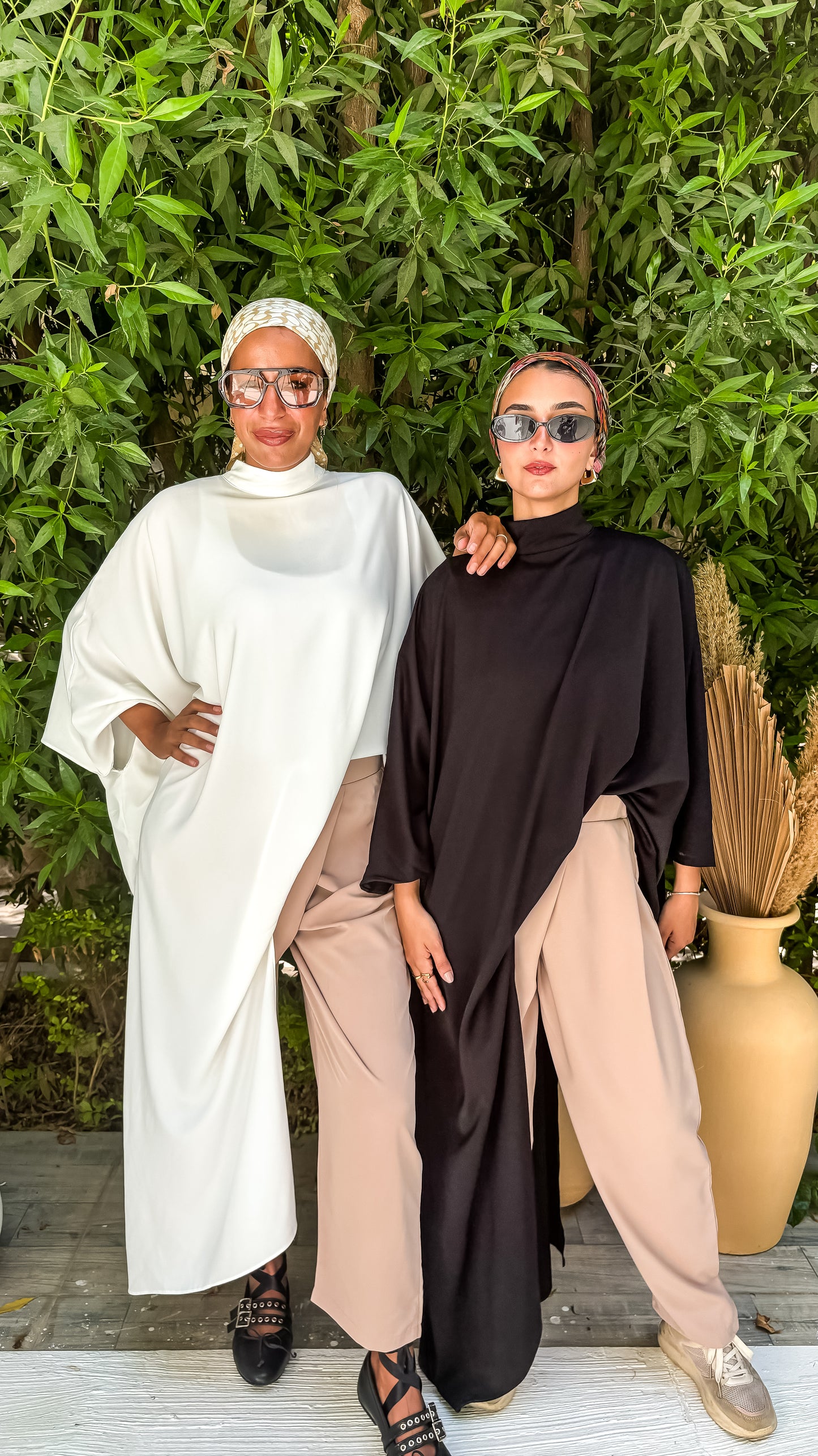 Asymmetrical blouse